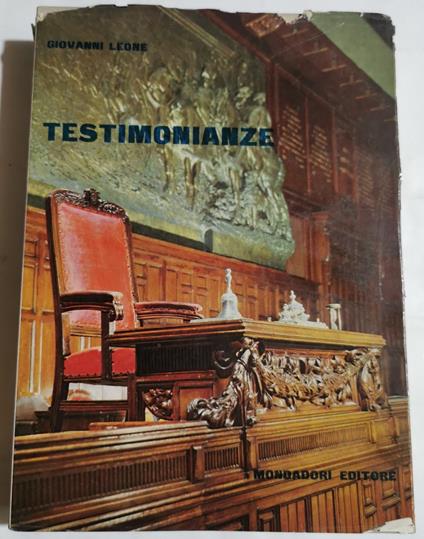 Testimonianze - Giovanni Leone - copertina