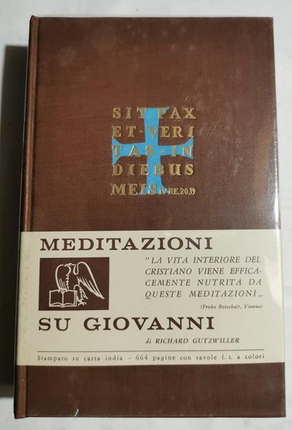 Meditazioni su Giovanni - Richard Gutzwiller - copertina