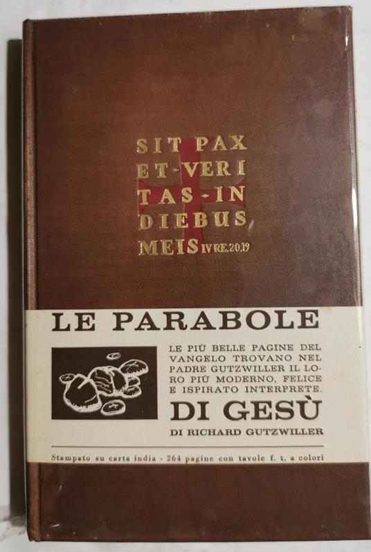 Le parabole di Gesù - Richard Gutzwiller - copertina