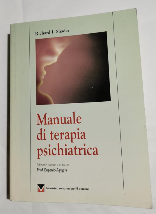 Manuale di terapia psichiatrica - copertina