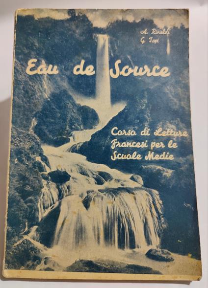 Eau de source - corso di letture francesi per le scuole medie - copertina