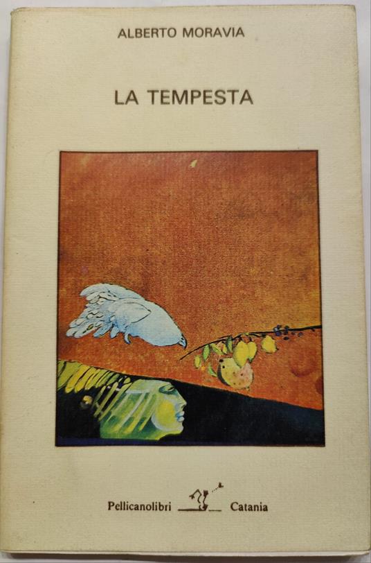 La tempesta - Alberto Moravia - copertina