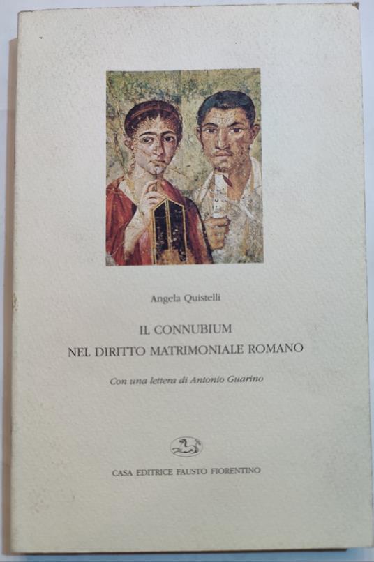 Il Connubium nel Diritto Matrimoniale Romano - copertina
