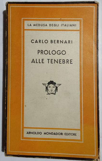 Prologo alle tenebre - Carlo Bernari - copertina