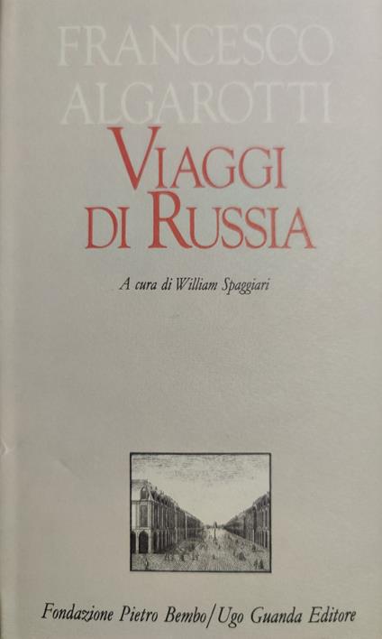 Viaggi di Russia - Francesco Algarotti - copertina