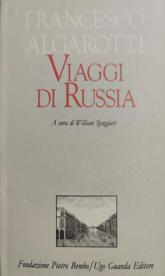 Viaggi di Russia - Francesco Algarotti - copertina