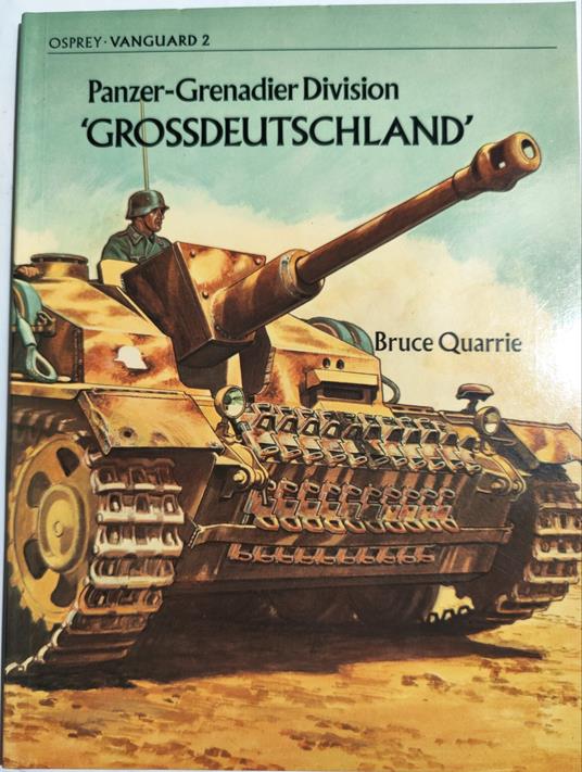 Panzer- Grenadier Division " Grossdeutschland" - copertina