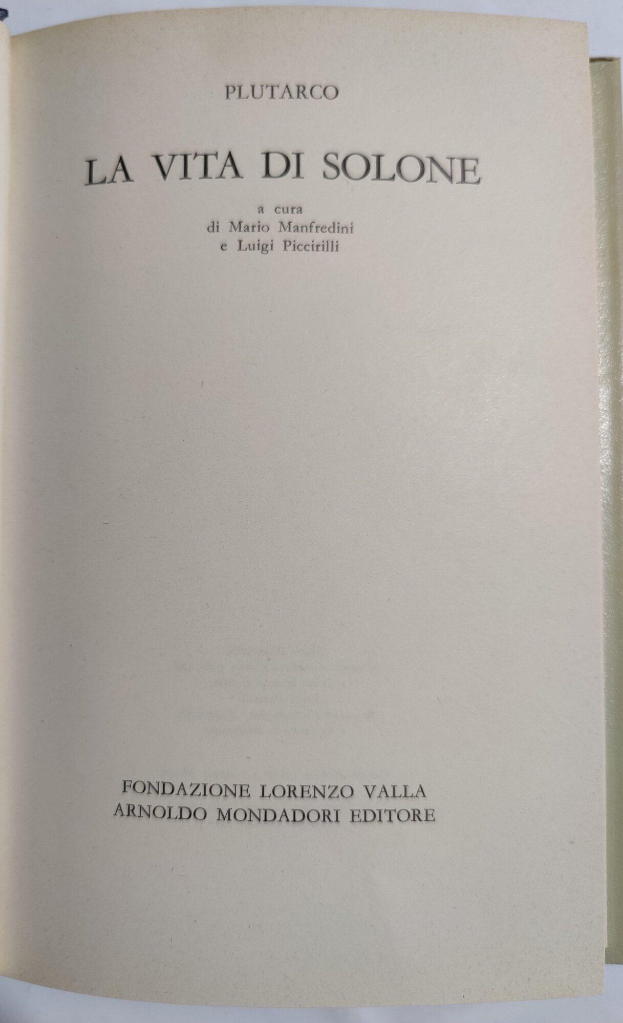La vita di Solone