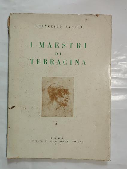 I Maestri di Terracina - Francesco Sapori - copertina