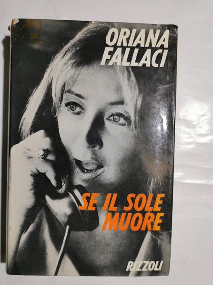 Se il sole muore - Oriana Fallaci - copertina