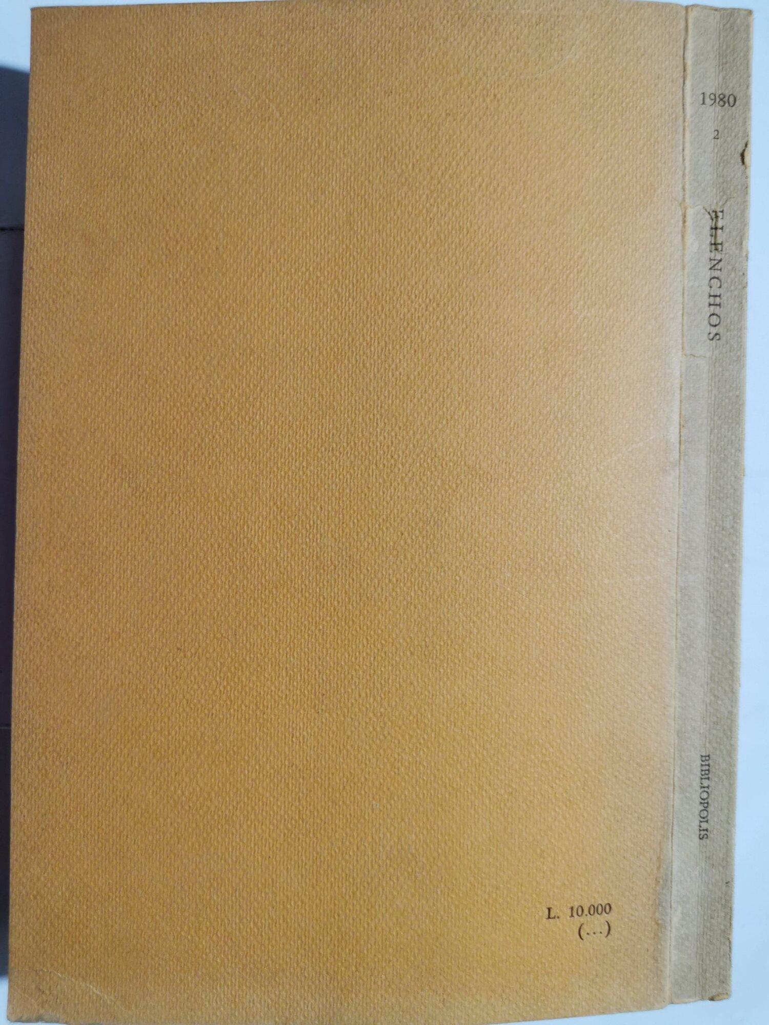 Elenchos - Rivista di studi sul pensiero antico