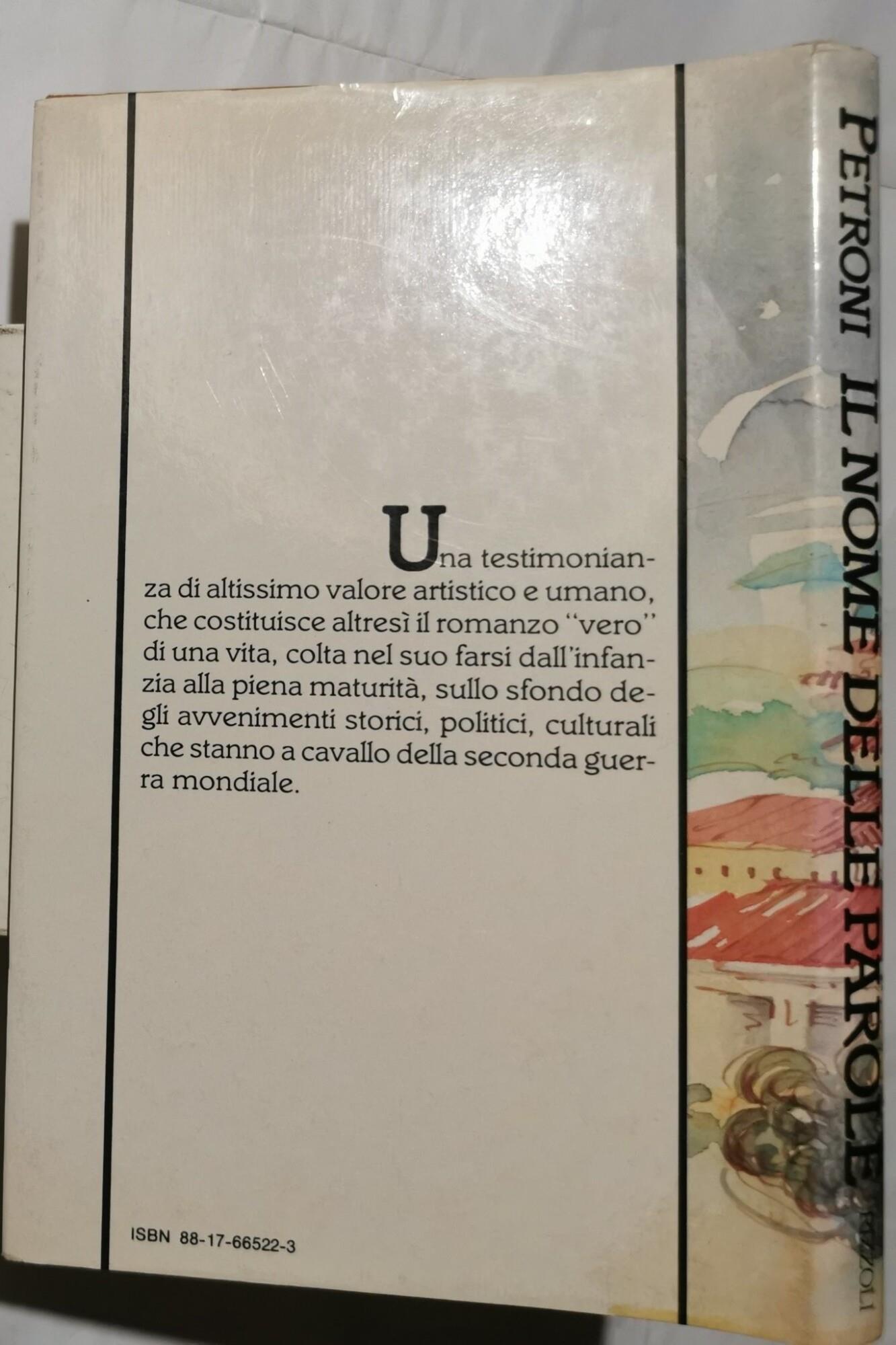 Il nome delle parole