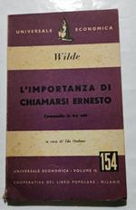 L' importanza di chiamarsi Ernesto