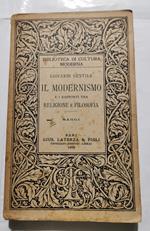 Il Modernismo e i rapporti tra Religione e Filosofia
