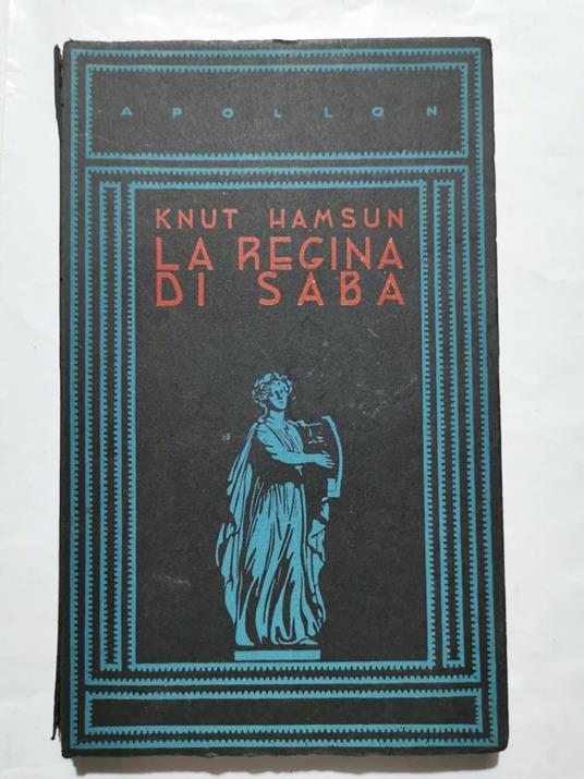 La regina di Saba - Knut Hamsun - copertina