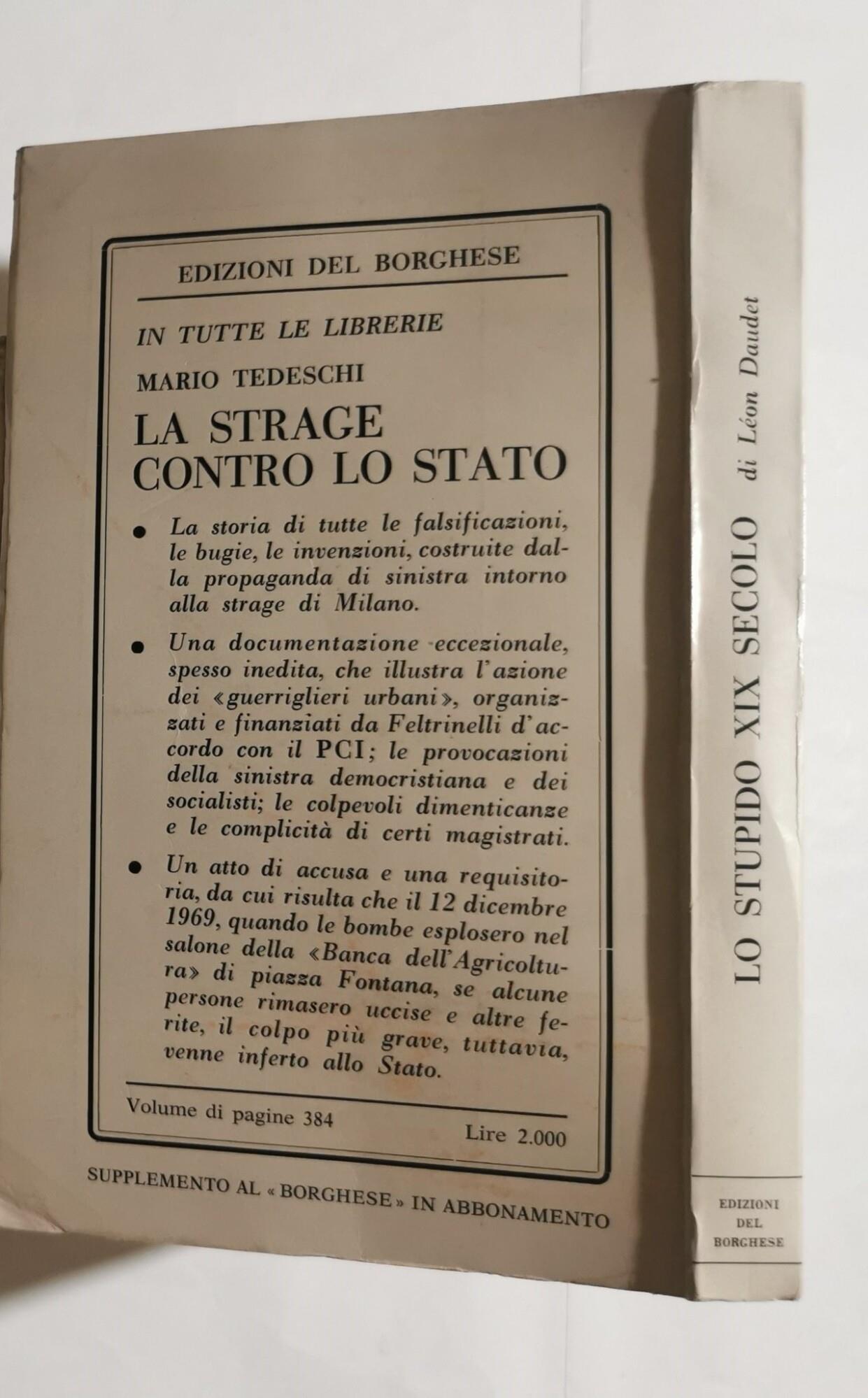 Lo stupido del XIX secolo