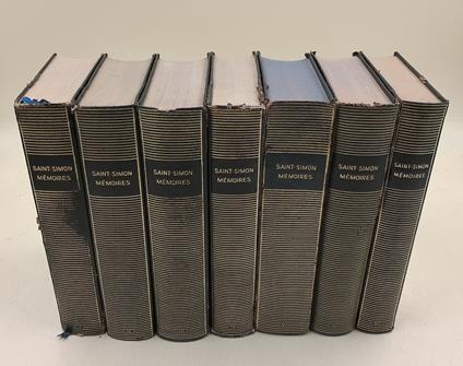 Memoires- 7 tomi - Claude-Henri de Saint-Simon - copertina