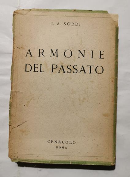 Armonie del passato - copertina