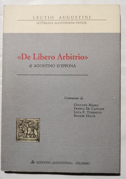  De Libero Arbitrio  - copertina