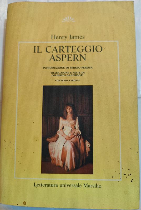 Il carteggio Aspern - Henry James - copertina