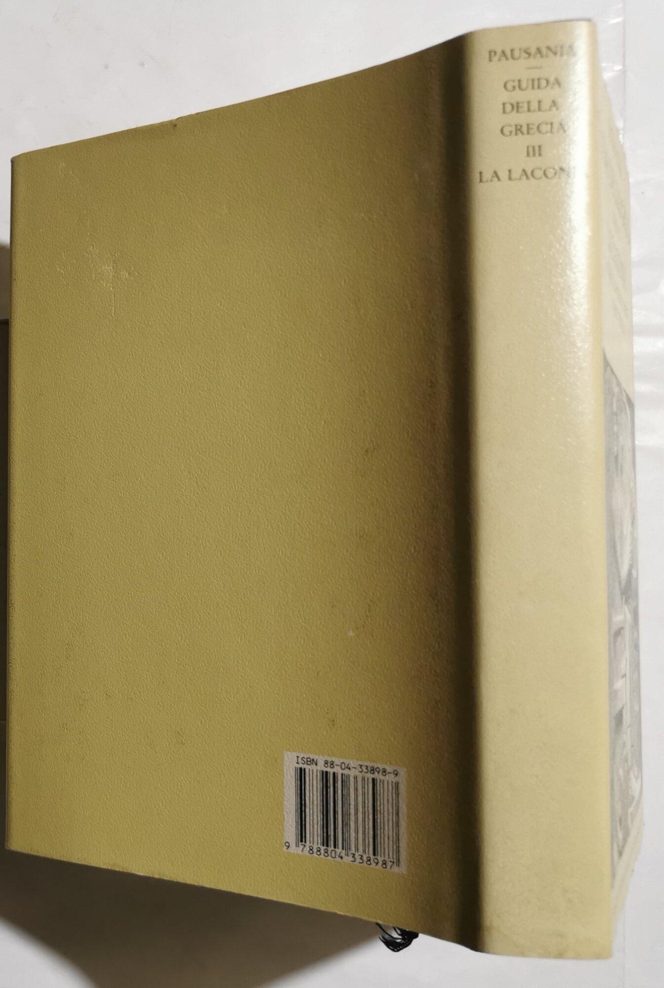 Guida della Grecia libro III - La Laconia