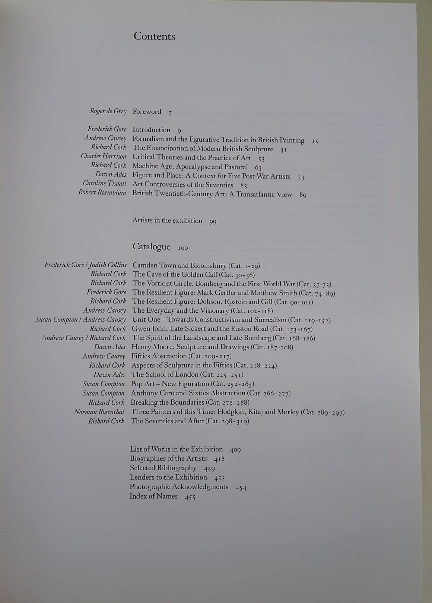 British Art in the 20th Century- The Modern Movement