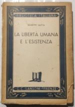 La libertà umana e l'esistenza