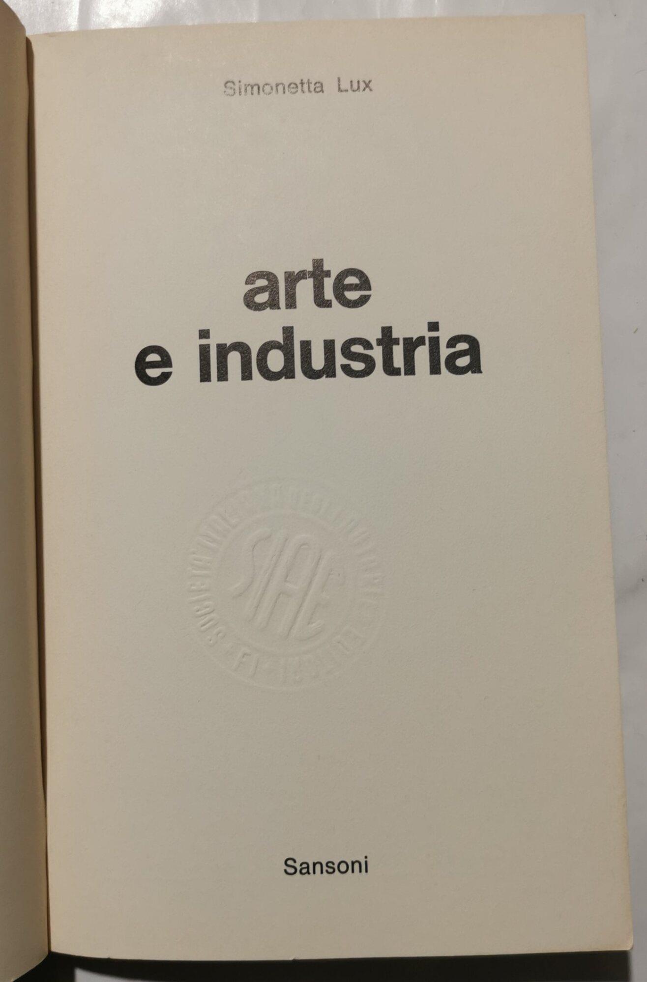 Arte e industria