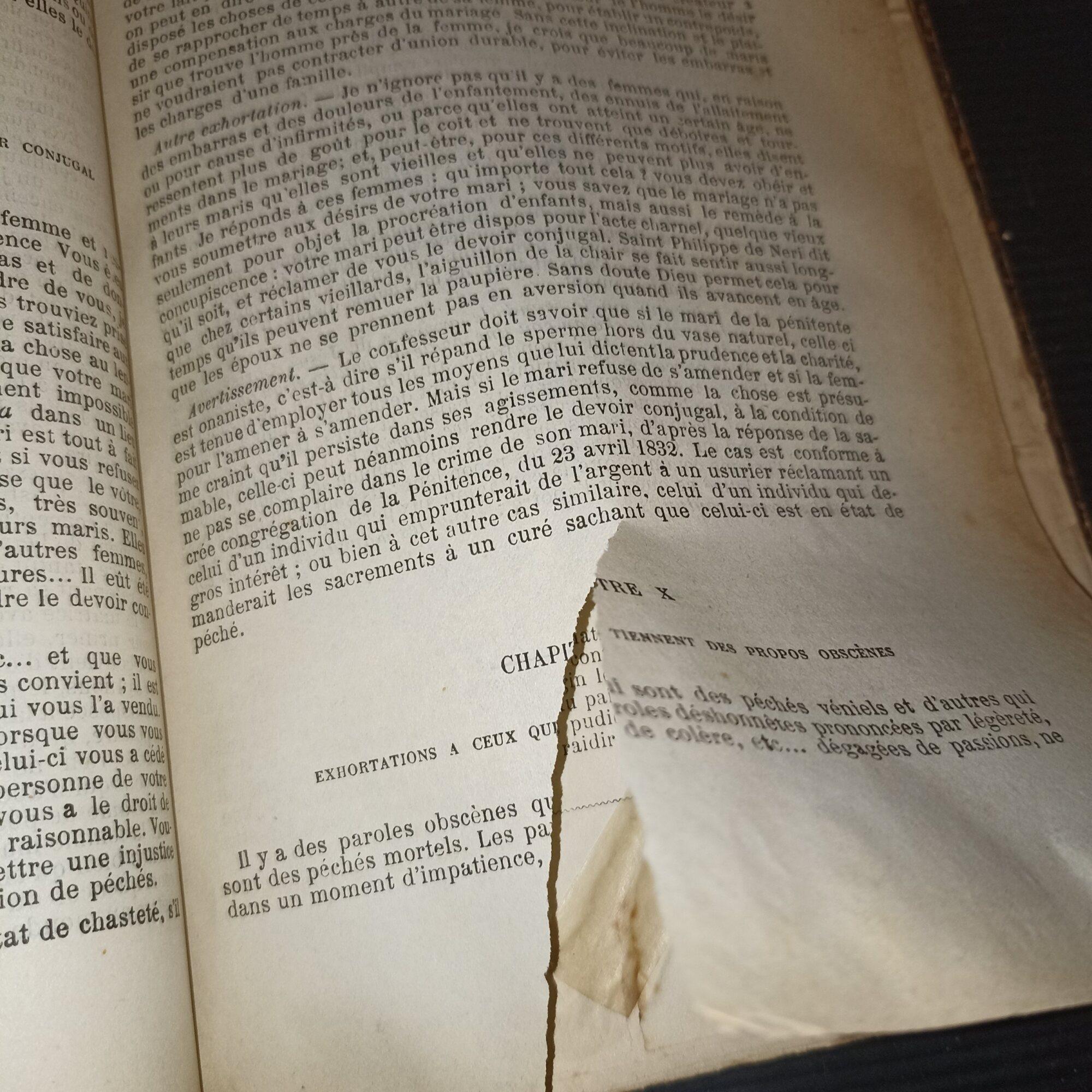 Les livres secrets des confesseurs