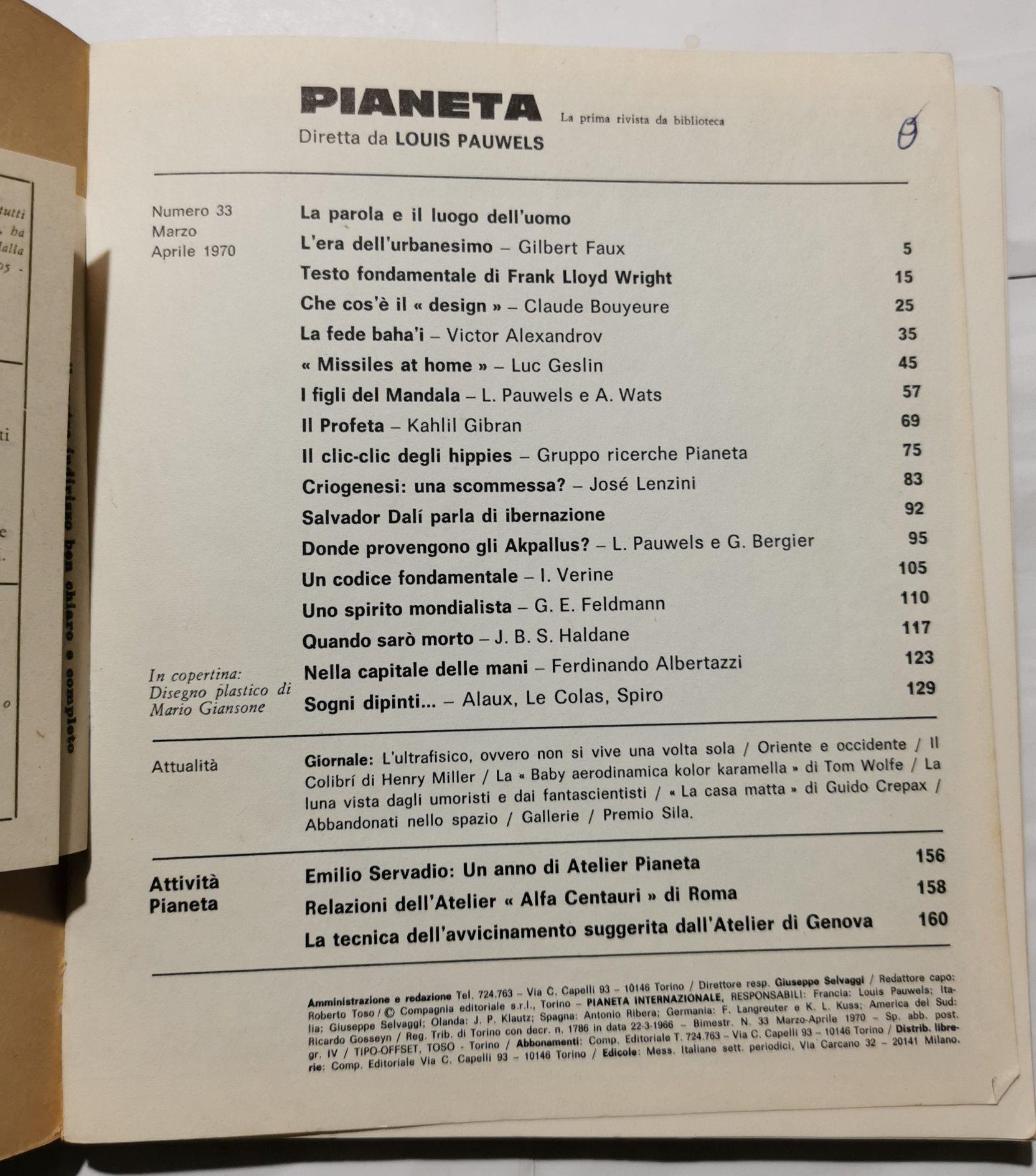 Pianeta - n' 33