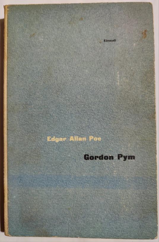 Gordon Pym - Edgar Allan Poe - copertina