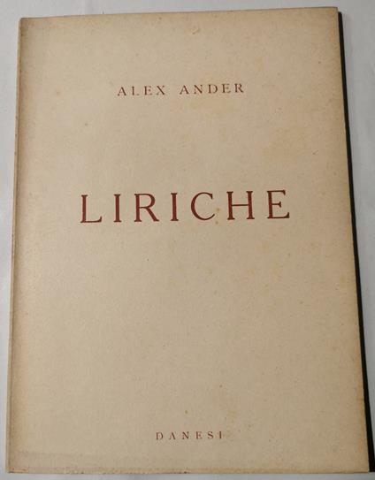 Liriche - copertina