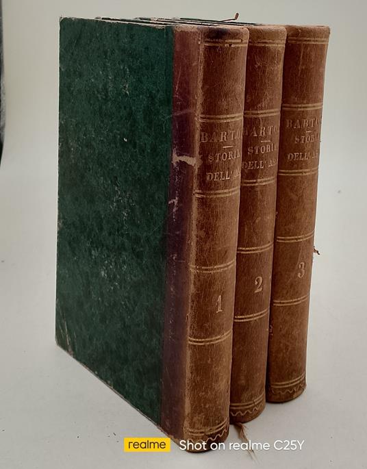 Dell'Istoria della Compagnia di Gesu'-l'Asia- 3 voll.+appendice - Daniello Bartoli - copertina