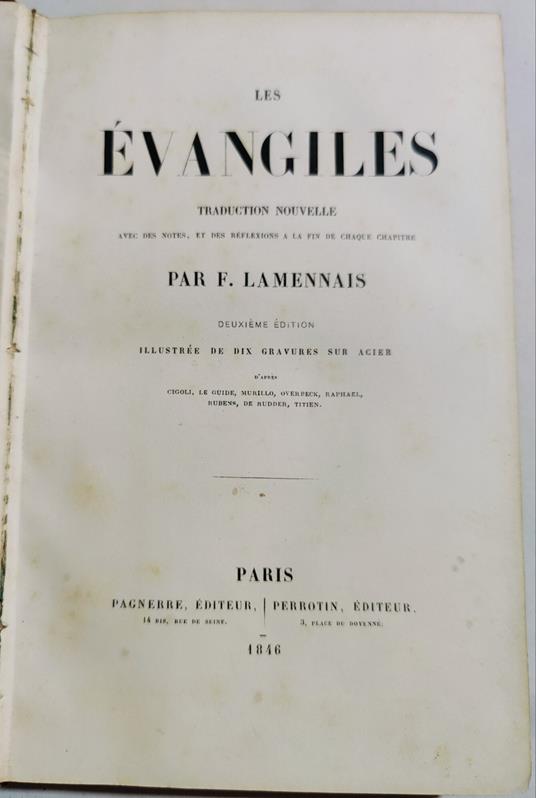 Les Evangiles - traduction nouvelle - copertina
