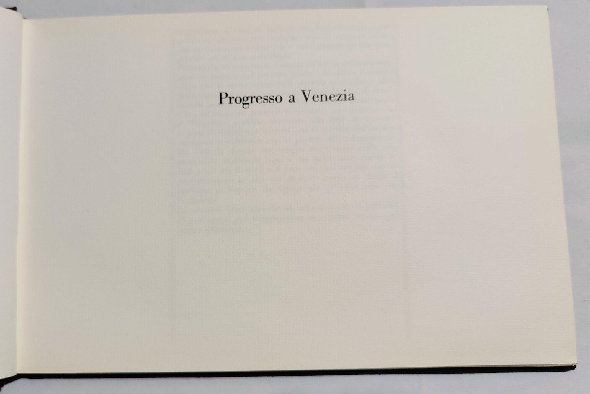 Progresso a Venezia