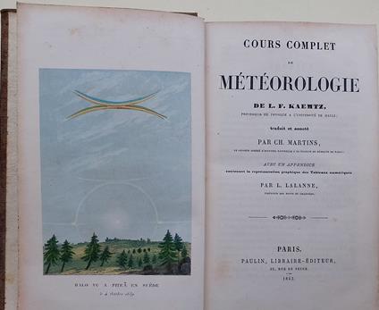 Cours complet de Meteorologie - copertina