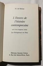 L' Envers de l'histoire contemporaine