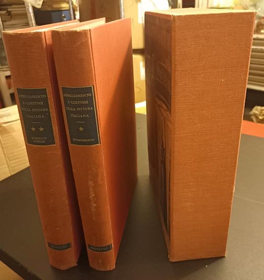 Abbigliamento e costume nella pittura italiana 2 voll. Rinascimento - Barocco Impero - copertina