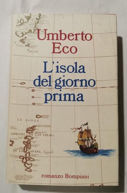 L' isola del giorno prima - Umberto Eco - copertina
