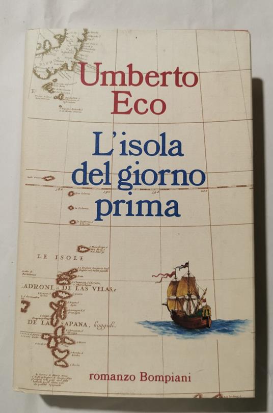L' isola del giorno prima - Umberto Eco - copertina