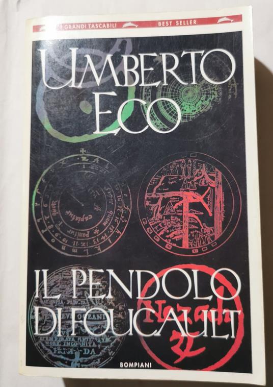 Il pendolo di Foucault - Umberto Eco - copertina