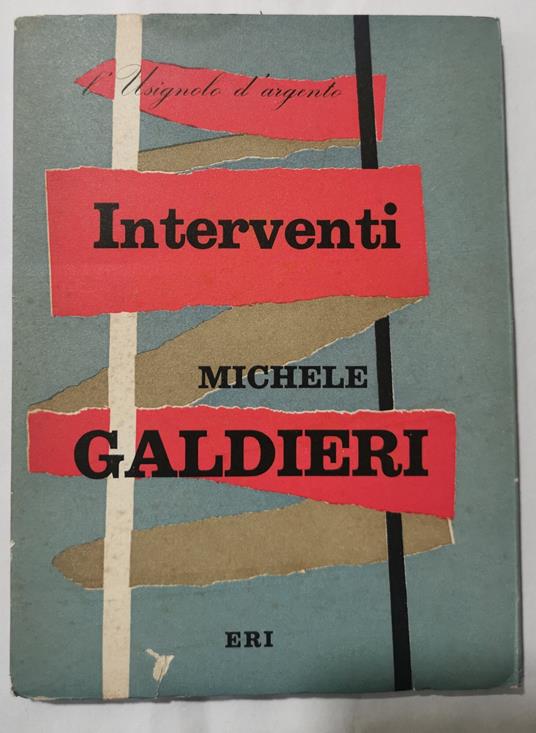 Interventi - Michele Galdieri - copertina