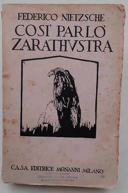 Cosi parlò Zarathustra - copertina