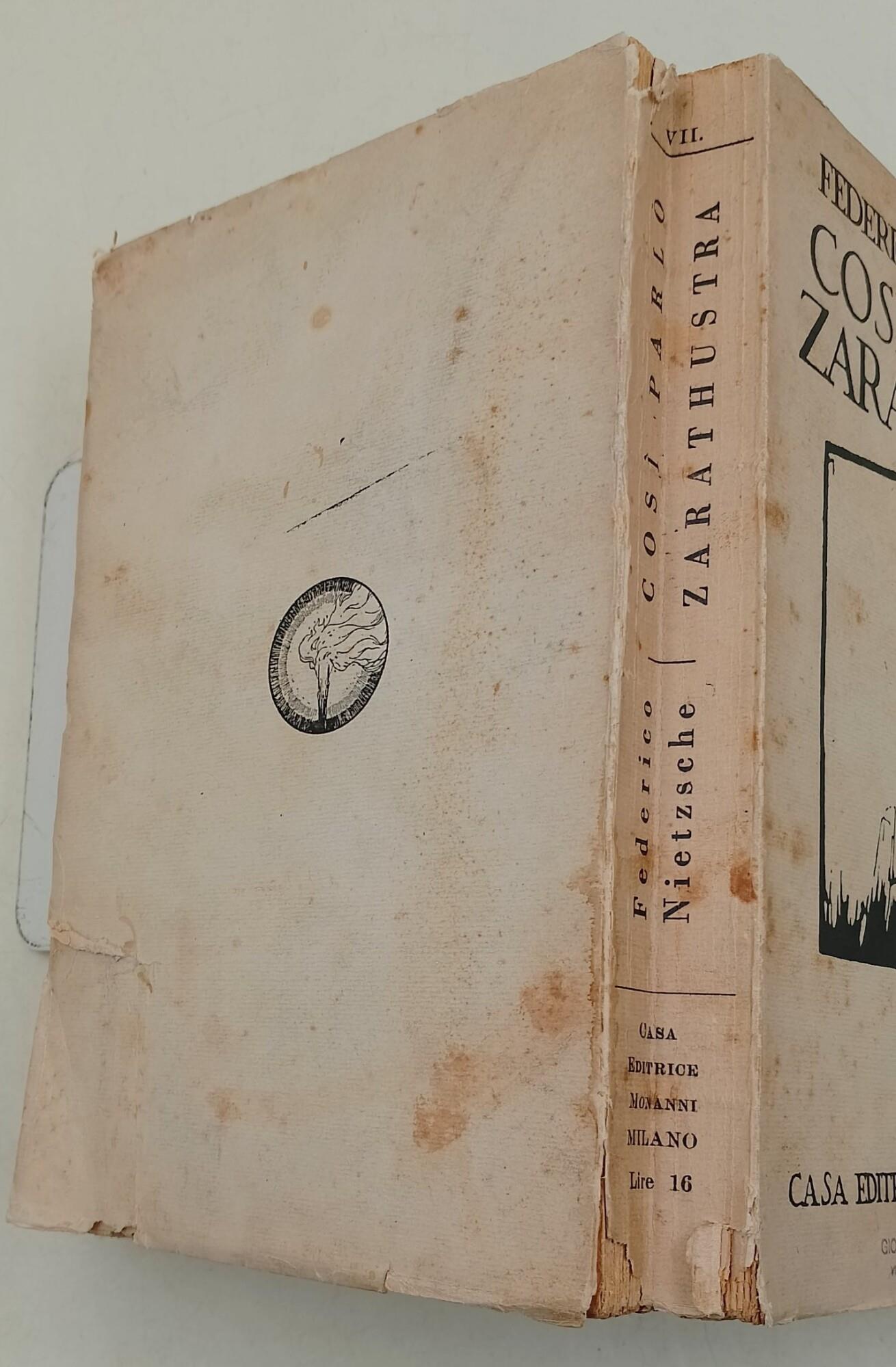 Cosi parlò Zarathustra