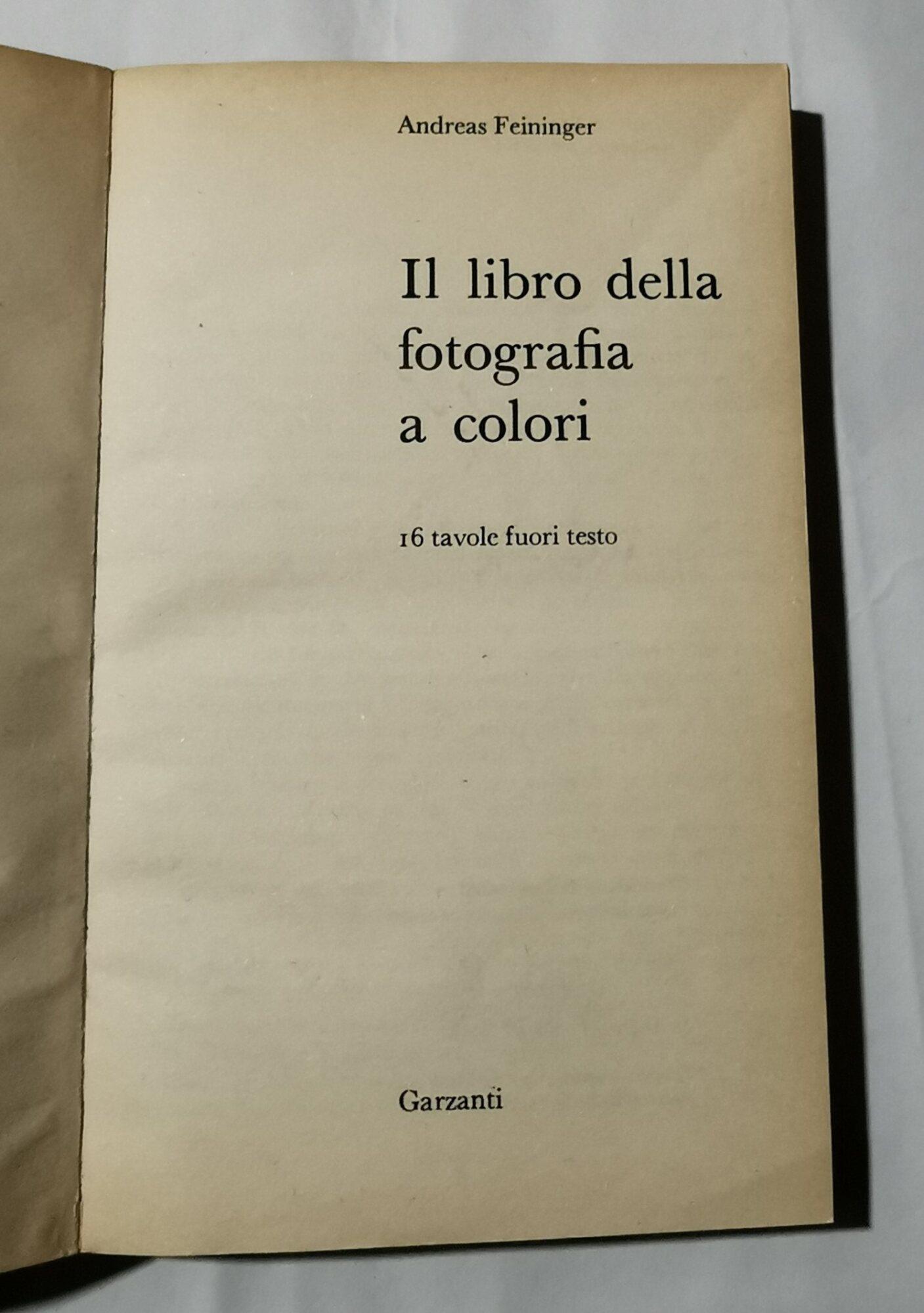 Il libro della fotografia a colori