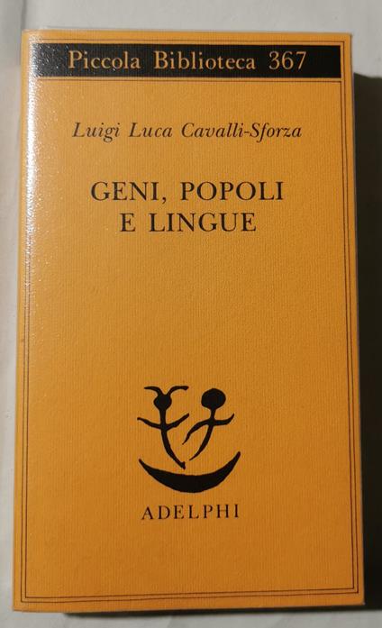 Geni, popoli e lingue - copertina
