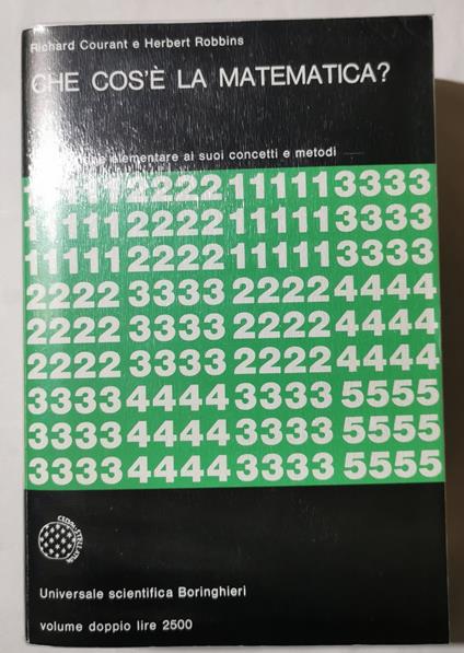 Che cos'è la matematica? - Introduzione elementare ai suoi concetti e metodi - copertina