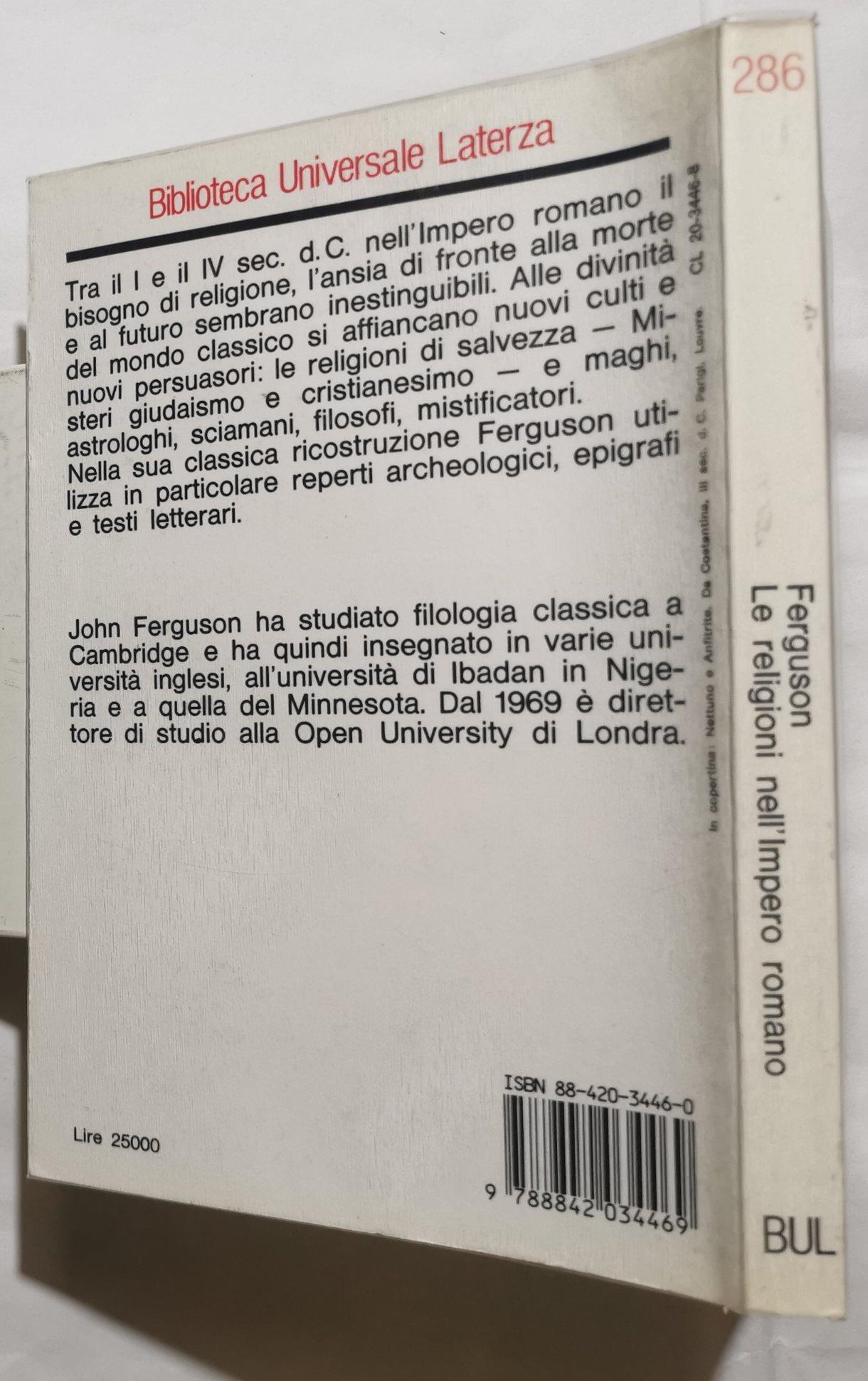 Le religioni nell'Impero romano