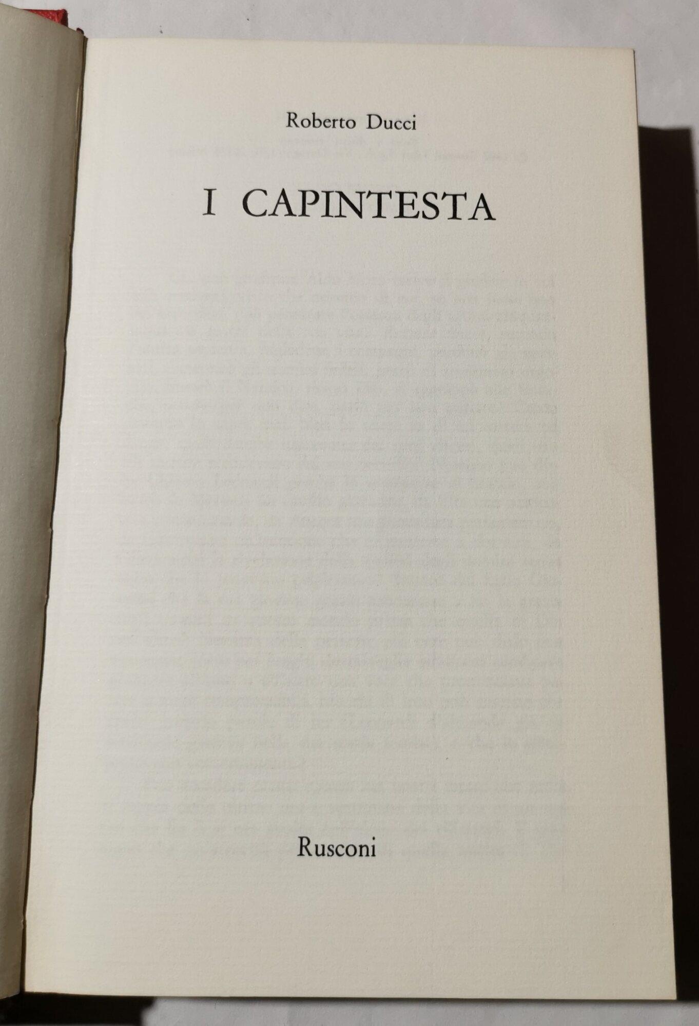 I Capintesta