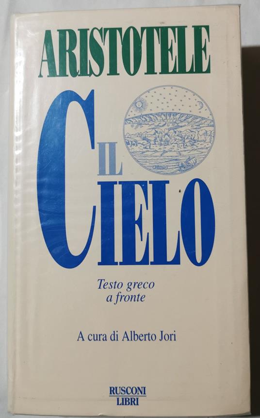 Il cielo - Aristotele - copertina